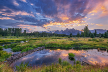 Картинка природа реки озера река лес горы