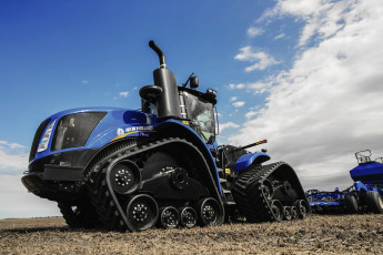Картинка техника тракторы+на+гусенецах new holland