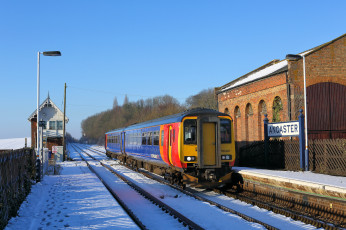 Картинка техника поезда рельсы локомотив состав