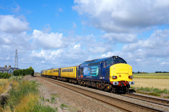 Картинка техника поезда локомотив рельсы состав