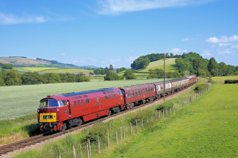 Картинка техника поезда рельсы локомотив состав