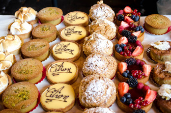 Картинка еда пирожные +кексы +печенье десерт