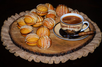Картинка еда пирожные +кексы +печенье кофе