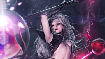 Картинка фэнтези девушки воин фентези меч девушка арт