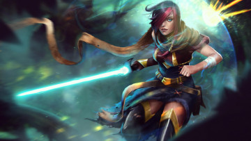 Картинка фэнтези девушки воин фентези меч девушка арт fiora