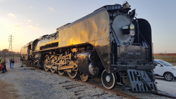 Картинка техника паровозы состав локомотив рельсы