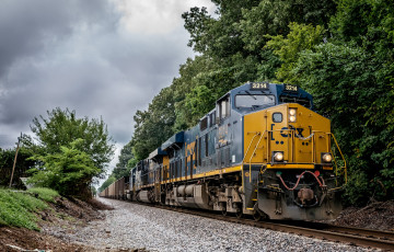 обоя техника, поезда, рельсы, локомотив, состав