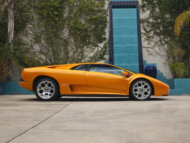 Обои картинки фото lamborghini diablo styling prototype 2000, автомобили, lamborghini, styling, 2000, diablo, prototype