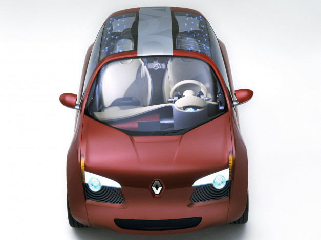 Обои картинки фото renault zoe concept 2005, автомобили, renault, zoe, concept, 2005