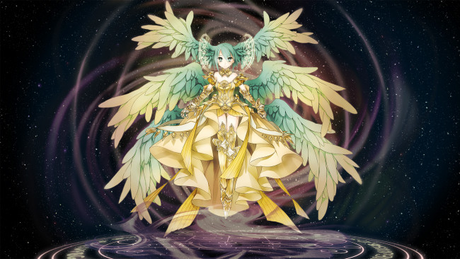 Обои картинки фото аниме, vocaloid, hatsune, miku