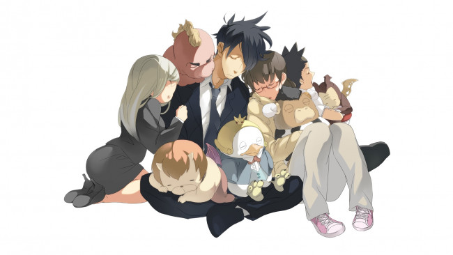 Обои картинки фото аниме, yondemasuyo,  azazel-san, персонажи