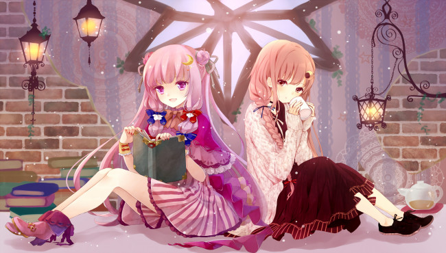 Обои картинки фото аниме, touhou, patchouli, knowledge