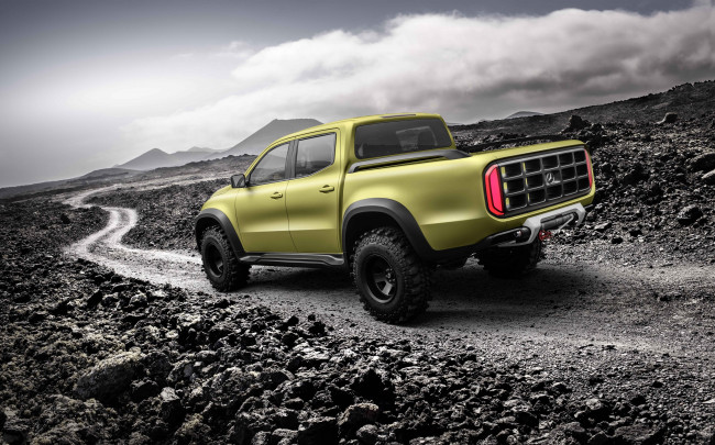 Обои картинки фото автомобили, mercedes-benz, x-class, powerful, concept, adventurer, 2016г