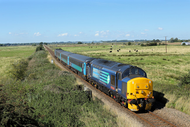 Обои картинки фото техника, поезда, состав, локомотив, рельсы