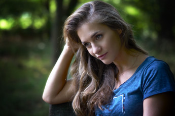 Картинка девушки -unsort+ брюнетки темноволосые лицо взгляд