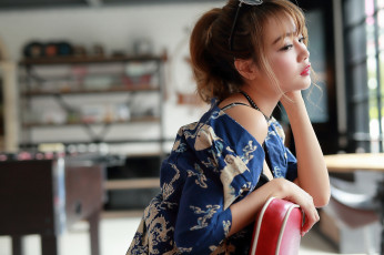 Картинка девушки -unsort+ азиатки взгляд лицо