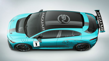 обоя jaguar i pace etrophy racecar 2018, автомобили, jaguar, 2018, racecar, etrophy, pace, i