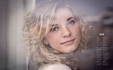 Картинка календари девушки лицо взгляд кудри