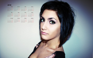 Картинка календари девушки макияж лицо взгляд