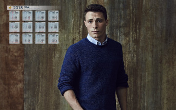 Картинка kolton+khejns календари знаменитости взгляд актер парень