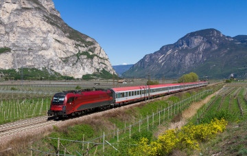 Картинка техника поезда локомотив состав