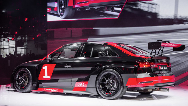 Обои картинки фото audi rs-3 lms 2017, автомобили, выставки и уличные фото, audi, 2017, lms, rs-3