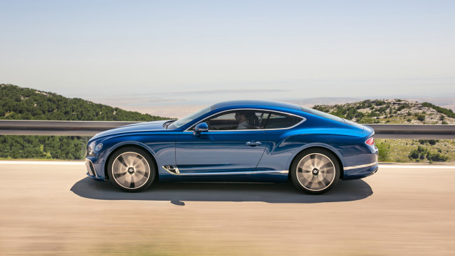 Обои картинки фото bentley continental gt 2018, автомобили, bentley, gt, 2018, continental
