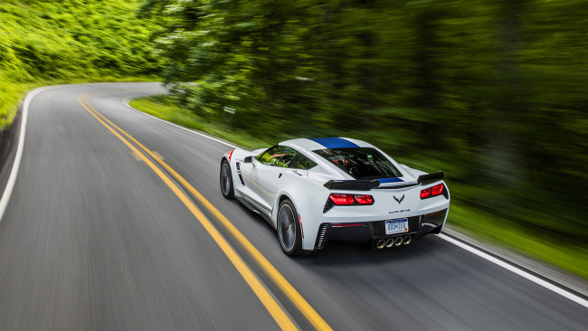 Обои картинки фото chevrolet corvette convertible grand sport 2017, автомобили, corvette, 2017, sport, grand, convertible, chevrolet