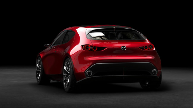 Обои картинки фото mazda kai concept 2017, автомобили, mazda, 2017, kai, concept