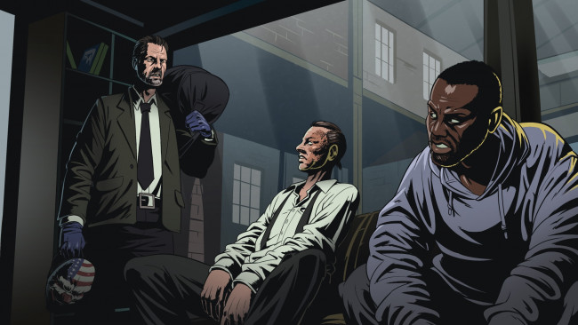 Обои картинки фото видео игры, payday 2, payday, 2