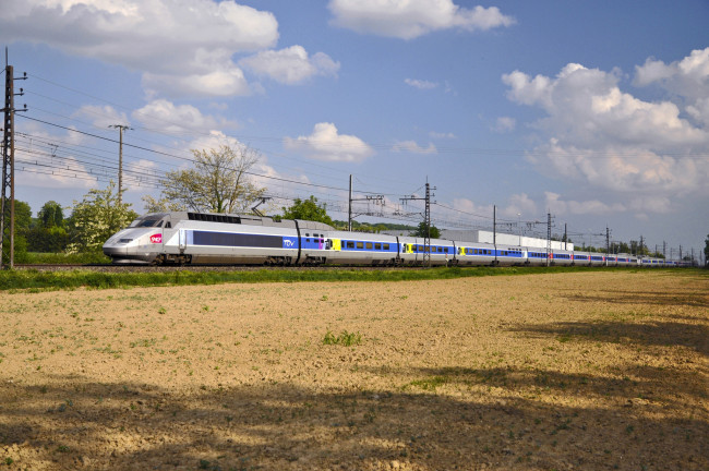 Обои картинки фото техника, поезда, локомотив, состав