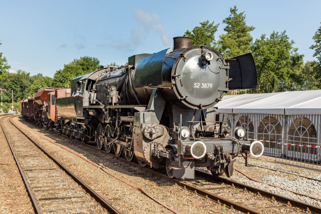 Обои картинки фото техника, паровозы, состав, локомотив