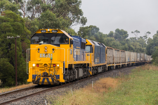 Обои картинки фото техника, поезда, локомотив, состав