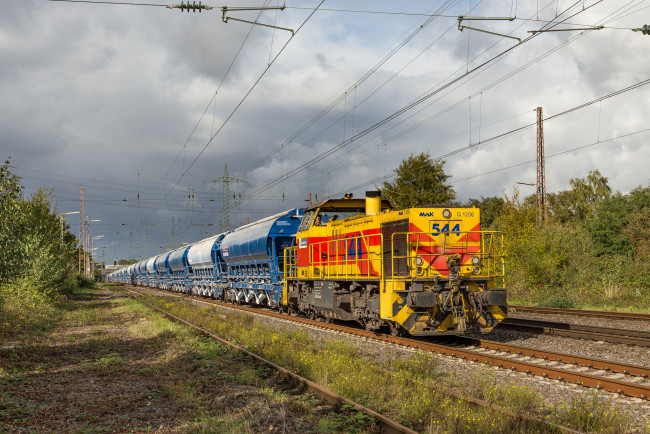 Обои картинки фото техника, поезда, состав, локомотив