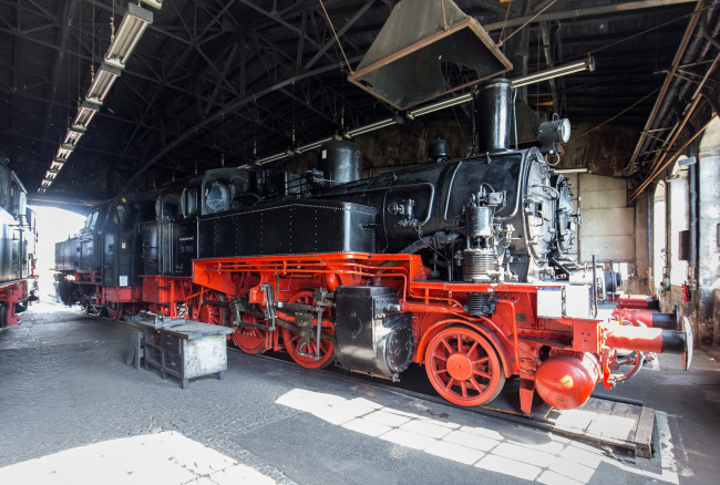 Обои картинки фото техника, паровозы, состав, локомотив