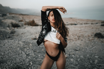 Картинка девушка девушки -unsort+ брюнетки темноволосые модель