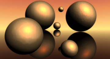 Картинка 3д+графика шары+ balls фон шары