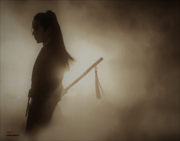 Обои картинки фото кино фильмы, the untamed, вэй, усянь, флейта, туман