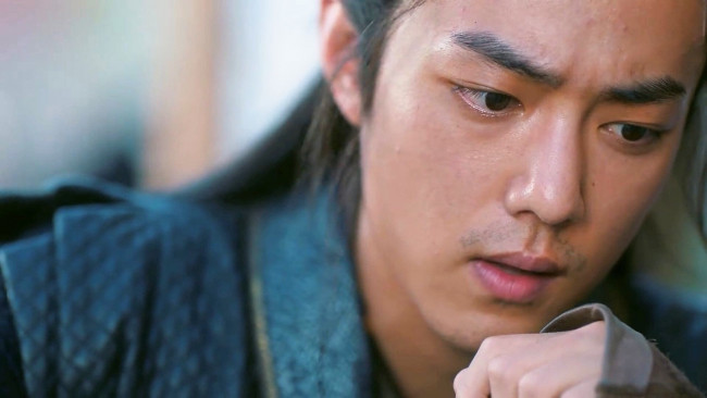 Обои картинки фото кино фильмы, the wolf, цзичун, лицо