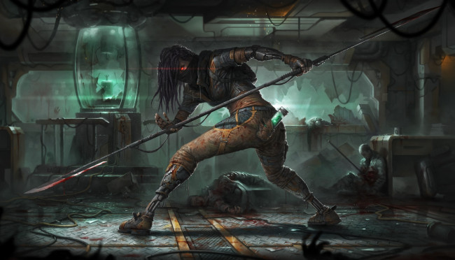 Обои картинки фото nche,  the escape, видео игры, ---другое, воин