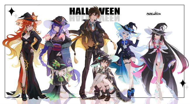 Обои картинки фото аниме, genshin impact, genshin, impact