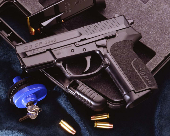 Обои картинки фото sig, pro, 2340, оружие, пистолеты