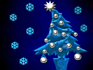 обоя праздничные, 3д, графика, новый, год