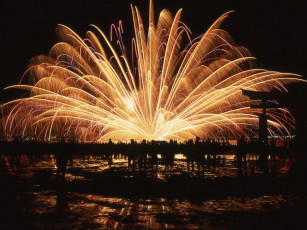 Картинка разное салюты фейерверки