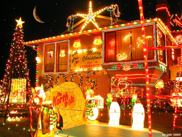 Обои картинки фото праздничные, новогодние, пейзажи