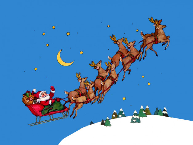 Обои картинки фото праздничные, рисованные