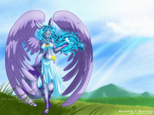 Картинка аниме angels demons