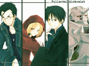 Картинка аниме fullmetal alchemist