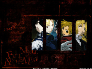 Картинка аниме fullmetal alchemist