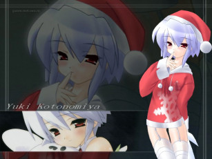 Картинка аниме merry chrismas winter